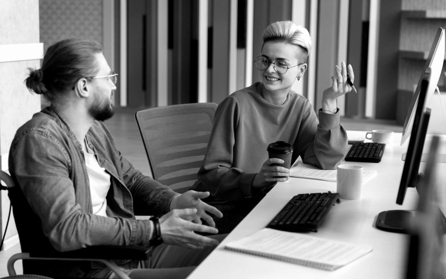 Professional business consultation meeting with financial planning documents